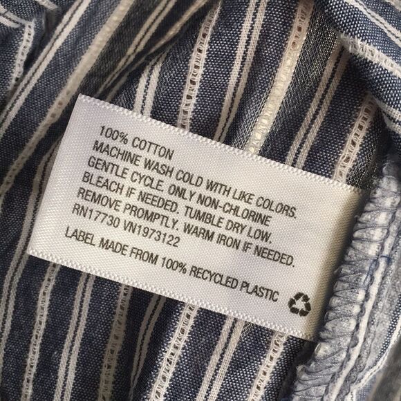 A New Day striped button up size small - Picture 6 of 7